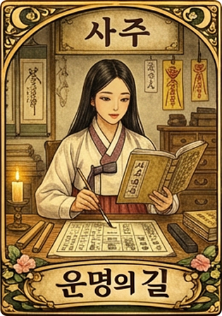 사주 안내 이미지